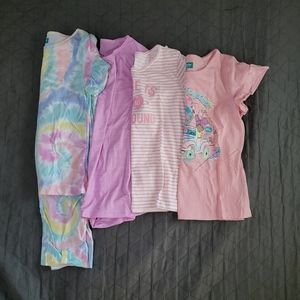 Girls Summer Shirt Bundle